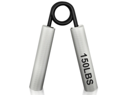 Entrenador De Fuerza De Agarre De Metal (plata, 150 Lb)