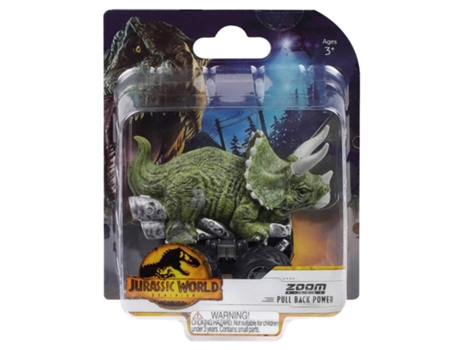 Coche TOY PARTNER Jurassic Zoom Riders Dominion Blister (+6/7 años)
