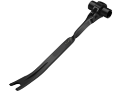 Llave de carraca de acero reforzado, diseñada para taladrado en húmedo y trabajos de construcción.