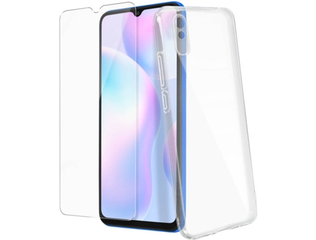 Carcasa + Protector Xiaomi Redmi 9A AVIZAR Transparente