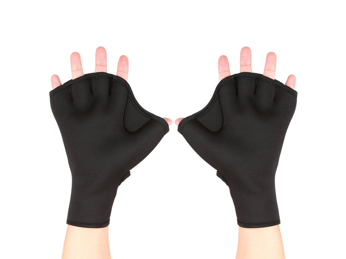 Guantes De Natación De Neopreno Con Dedos Ajustables Para Entrenamiento De Resistencia Al Agua Y Buceo.