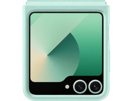 Funda SAMSUNG Galaxy Z Flip 6 Vegana (Menta)