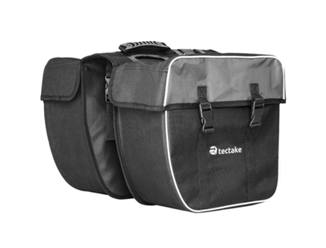 Bolsa De Bicicleta Doble con 35 L De Bandas Reflectantes