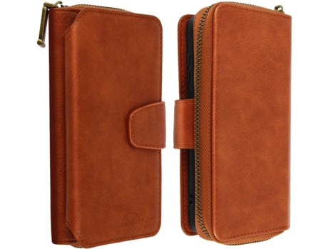Funda Huawei P40 AVIZAR FOLIO-WAL-BR-P40R Castaño