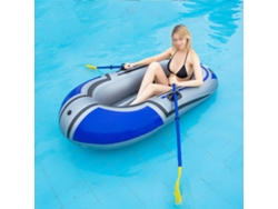 Embarcación hinchable individual de 150 cm para pesca y ocio.