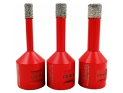 VVJIJILLY Brocas De Diamante 3pcs 6mm/8mm/10mm Com Rosca M14 Para Perfuração Seca Em Porcelanato, Granito E Mármor, Brocas De Solda A Vácuo