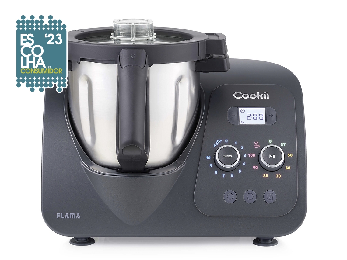 Robot de Cocina FLAMA MX 2186FL Cookii (2.5 L - 1500 W - 4 Accesorios - Negro)