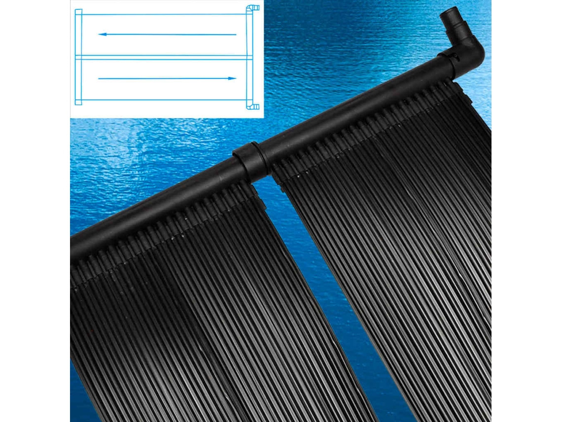 Maison Exclusive - Panel Solar Para Calentador De Piscina 2 Unidades