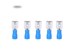 Yncm2026-conector De Cable Fdd2-250 Terminal De Empalme Rápido Latón Azul Accesorios Eléctricos 1000 Piezas