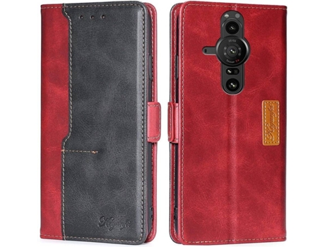 Funda Sony Xperia Pro-I HFS-HOUSE Cartera Rojo