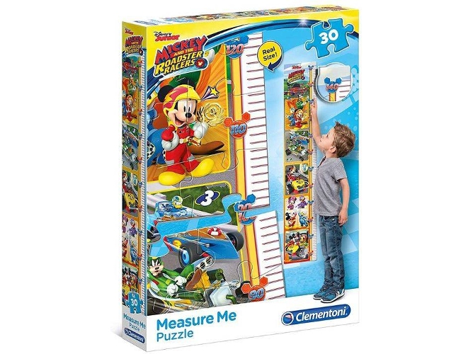 Puzzle CLEMENTONI Mickey Piezas Y Medidor (30 Piezas)