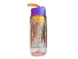 Botella De Agua Portátil De 500 Ml Resistente Al Calor Y A Prueba De Fugas Para Gimnasio, Viajes Y Actividades Al Aire Libre - Violeta Oscuro