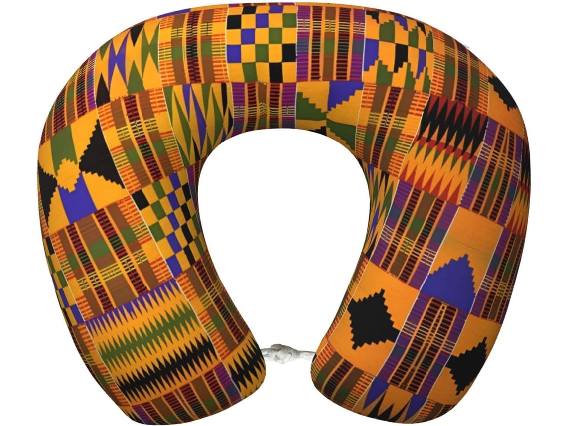 Almohada Viaje Forma Espuma Poliéster, Felpa Viscoelástica Fácil Soporte, Ajustable Plegable: