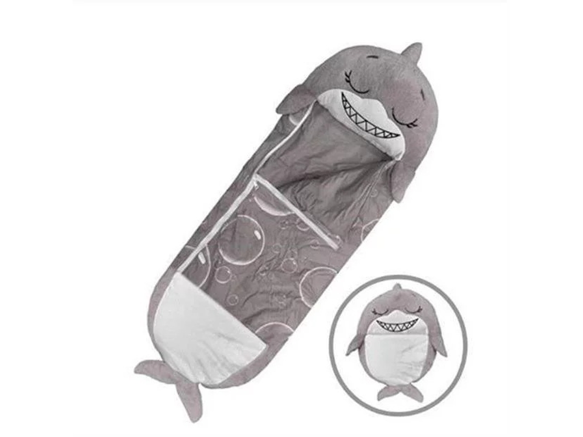 Saco De Dormir Tubarão Cinzento 135*50Cm
