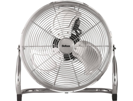 Ventilador de Suelo BELTAX METAL BFF-4025 (3 velocidades - 100 W - Diámetro 40 cm)