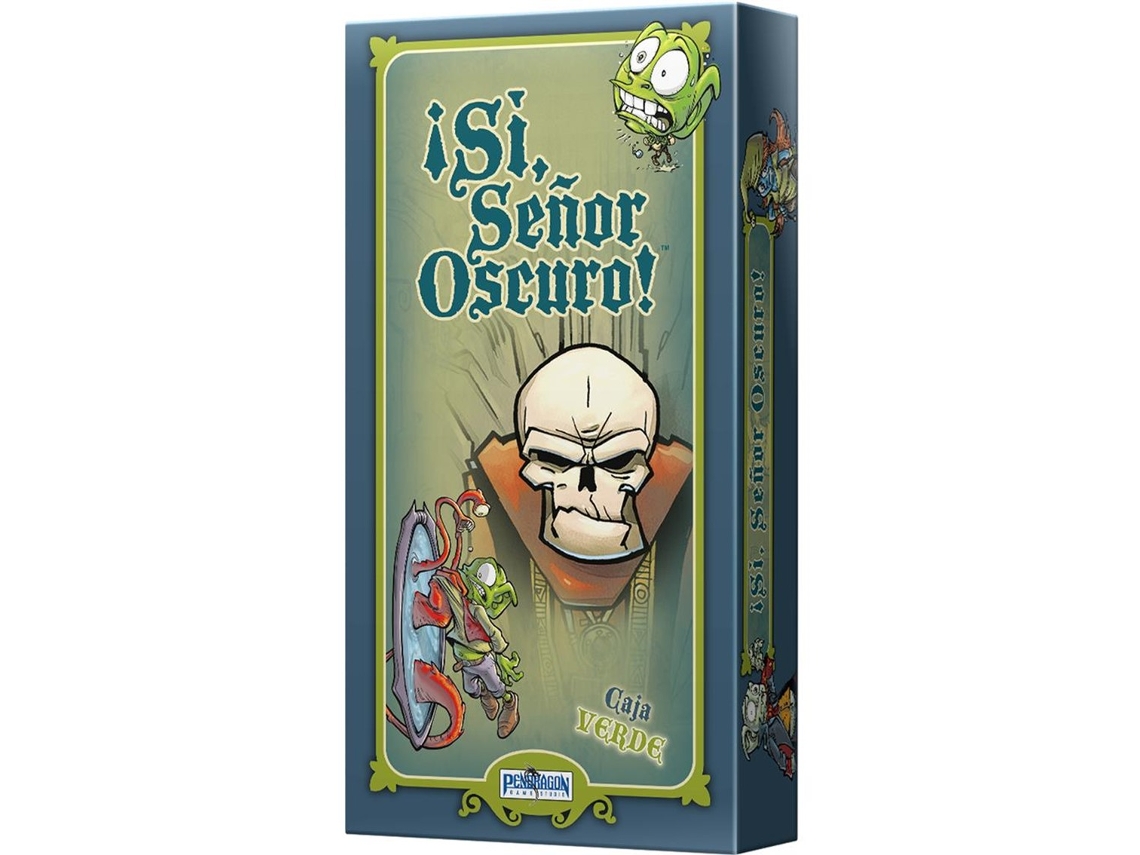 Juego de mesa, ¡Sí, Señor Oscuro! Caja verde Pegi con 8 juegos