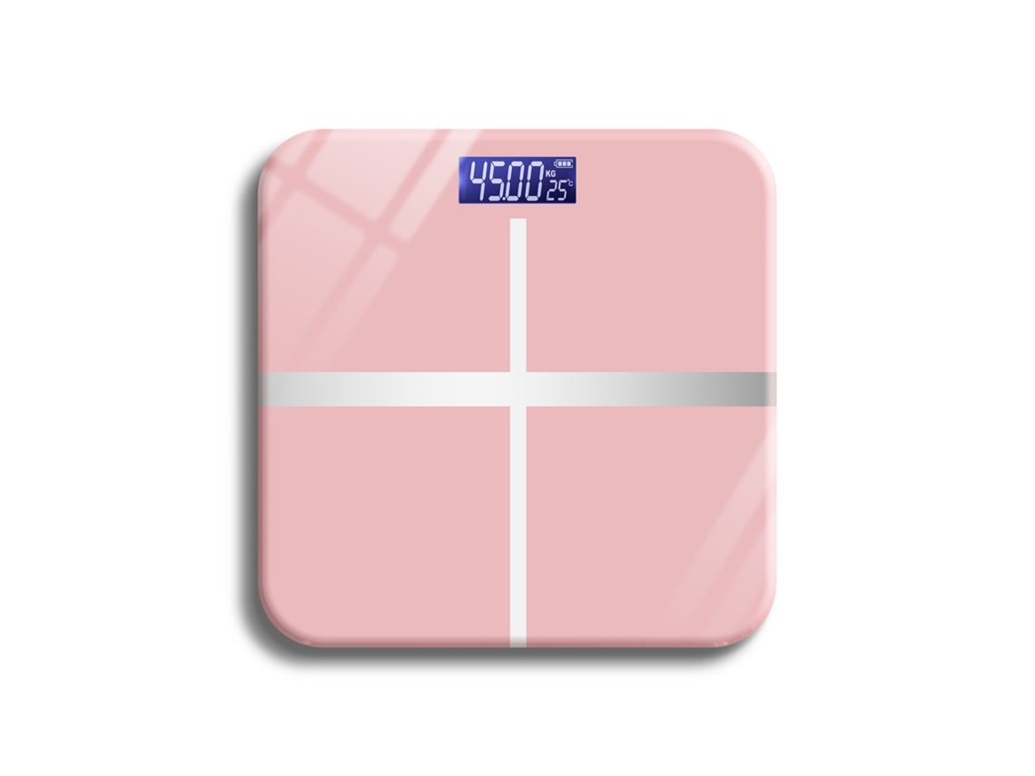 (modelo Oro Rosa Recargable, Se Conecta Al Teléfono Móvil) Báscula Electrónica, Báscula De Peso Corporal, Báscula De Pesaje Para El Hogar
