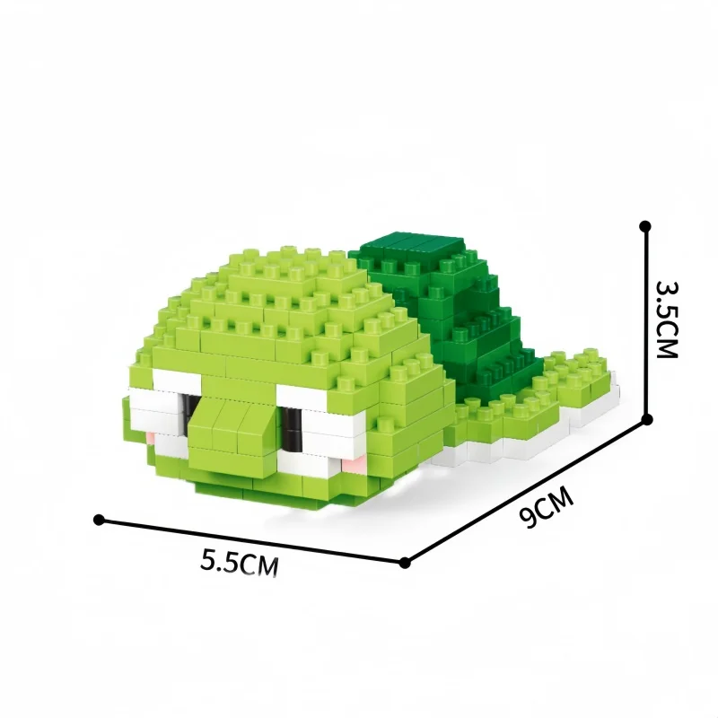 Juguetes De Bloques De Construcción De Animales Marinos En Miniatura, Regalos De Rompecabezas De Bricolaje, Adecuados Para Niños.