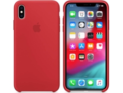 Funda iPhone X, XS WJS Silicona Rojo