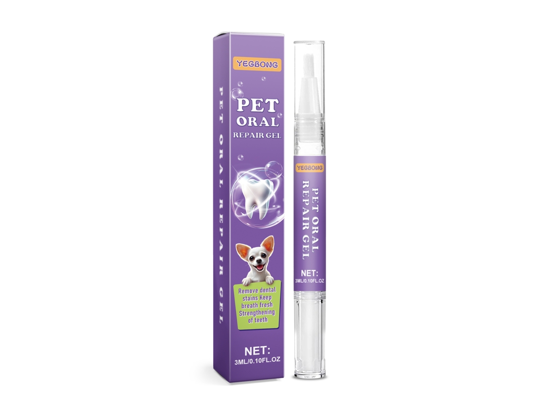 Lápiz blanqueador dental para mascotas - Limpieza bucal