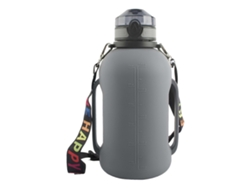 Botellas De Agua Con Pajita, A Prueba De Fugas, De Silicona, Sin Bpa, Reutilizables, Botellas Deportivas. Rosewell