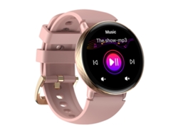 Reloj Inteligente (monitoreo De Ritmo Cardíaco, Llamadas Inalámbricas) Pantalla Amoled De 1.2 Pulgadas Con Dos Correas Pulsera De Seguimiento De Fitness Para Mujeres