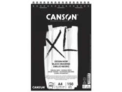 Bloque xl negro 150g 20fls A5