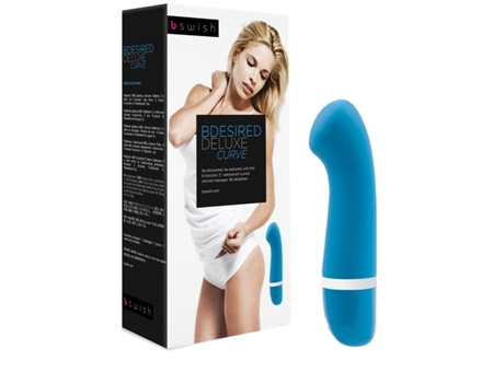 Vibrador Bdesired Deluxe Curve Laguna Azul