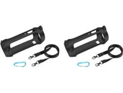 2 Fundas Protectoras De Silicona Pulse 4 Para Altavoz Bluetooth Portátil Con Correa Para El Hombro