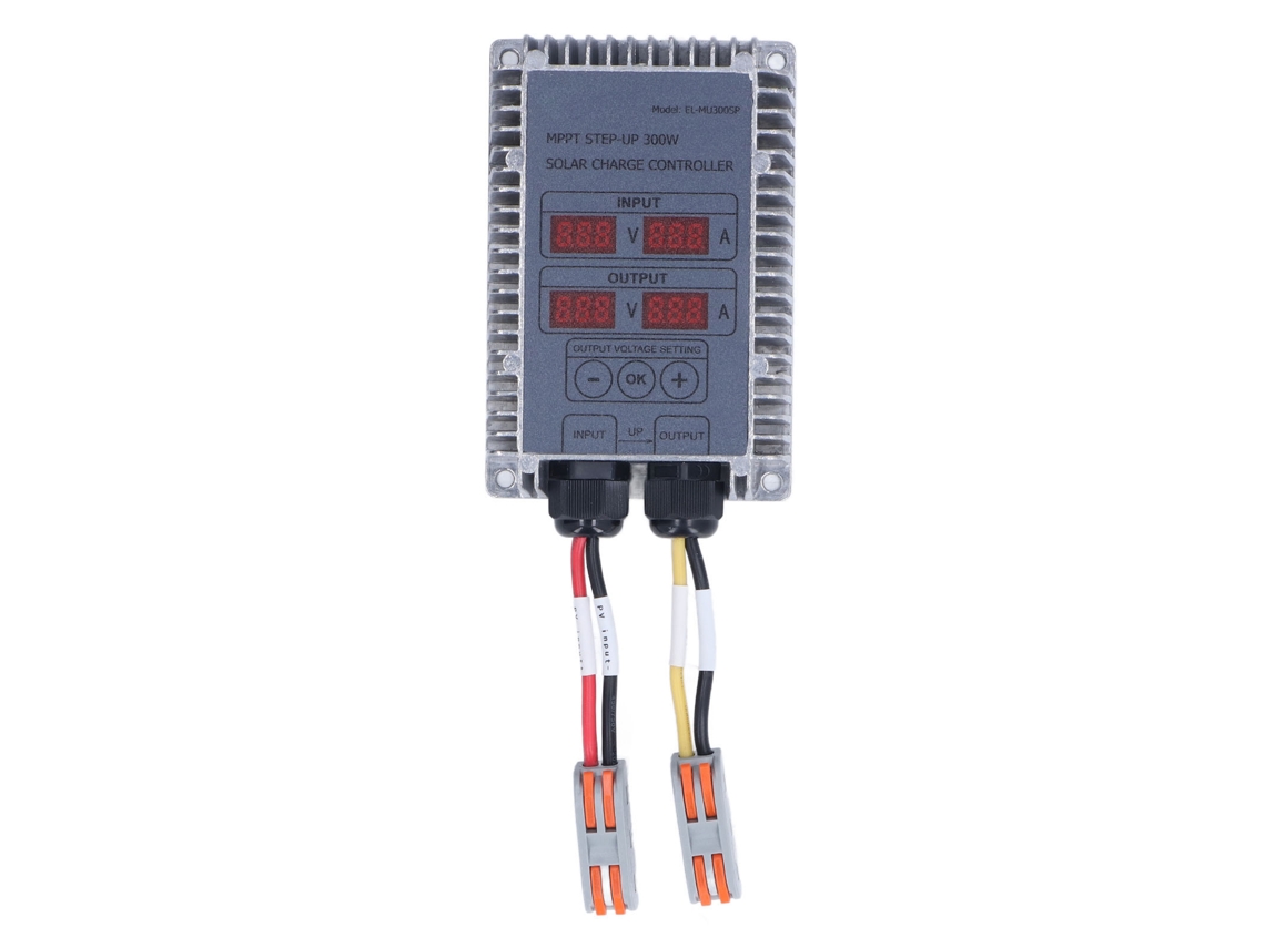Controlador MPPT Primerox para carga de baterías solares Boost 24 85V 300W Resistente al agua con pantalla