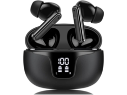 Auriculares Sem Fios Intra Visor Led Yizhood Bluetooth Negro