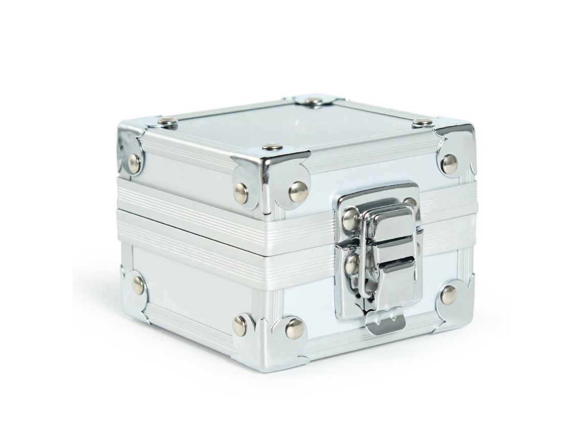 Estuche Para Brocas De Manicura, Caja Organizadora Con 25 Compartimentos Para Herramientas De Manicura.