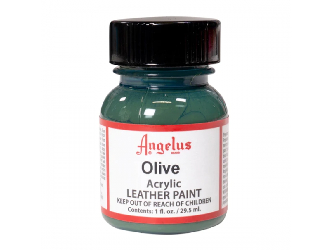 Pintura Cuero Y Polipiel Angelus 29,5 Ml (Aceituna / Olive 272)