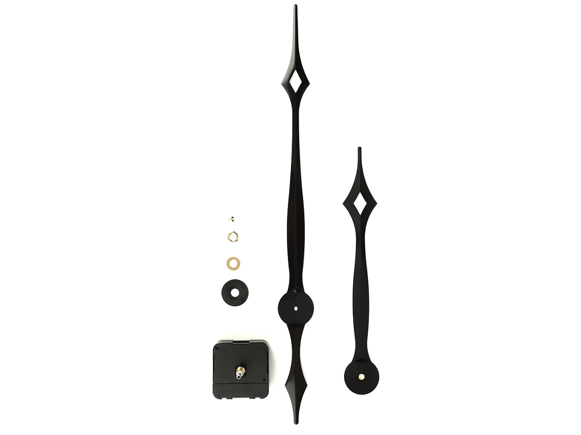Kit De Motor De Movimiento De Cuarzo Con Manecillas Para Reloj De Pared, Eje De 17 Mm, Accesorio Para Bricolaje.