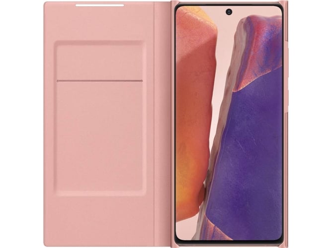 Funda SAMSUNG Galaxy Note 20 LED View Rosa
