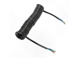 Cable De Remolque En Espiral De Cobre Y Poliuretano De 7 Núcleos Y 3,9 M (20 Awg) Para Remolcar Camiones Y Autocaravanas.