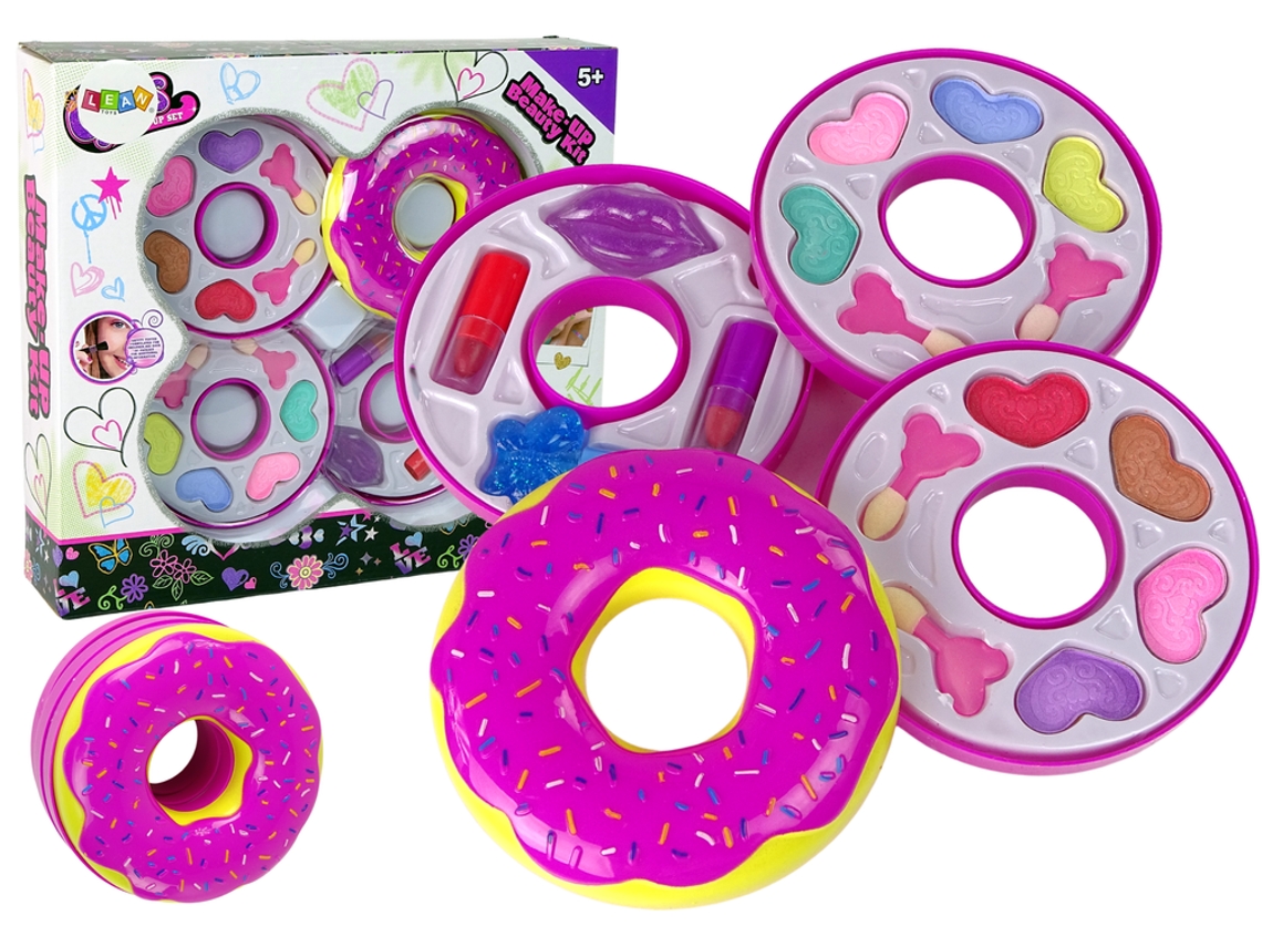 Paleta de sombras de ojos y labiales Donut de B.active Kids