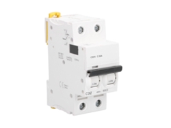 Disyuntor Miniatura 2p C32 32a 400v Para Riel Din, Para Circuitos Residenciales Y Comerciales De Baja Tensión.