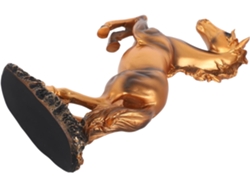 Figura Decorativa De Caballo De Pie De 20 Cm, Resina Mate, Escultura Feng Shui, Símbolo De Prosperidad.