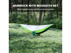 Hamaca De Camping Con Mosquitera, Capacidad De 300 Kg, Fácil Instalación, Portátil Para Uso En Exteriores.