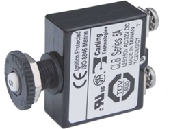 Interruptor BLUE SEA Circuit Breaker Push Botton St Negro