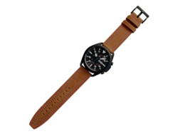 Correa de cuero genuino de 20 mm para Samsung Galaxy Watch 4/4 Classic/Amazfit GTS 3 Ly Ebike