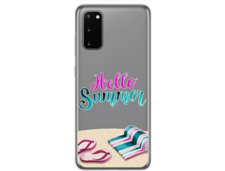 Carcasa Samsung Galaxy S20 TUMUNDOSMARTPHONE Dibujos Transparente Multicolor