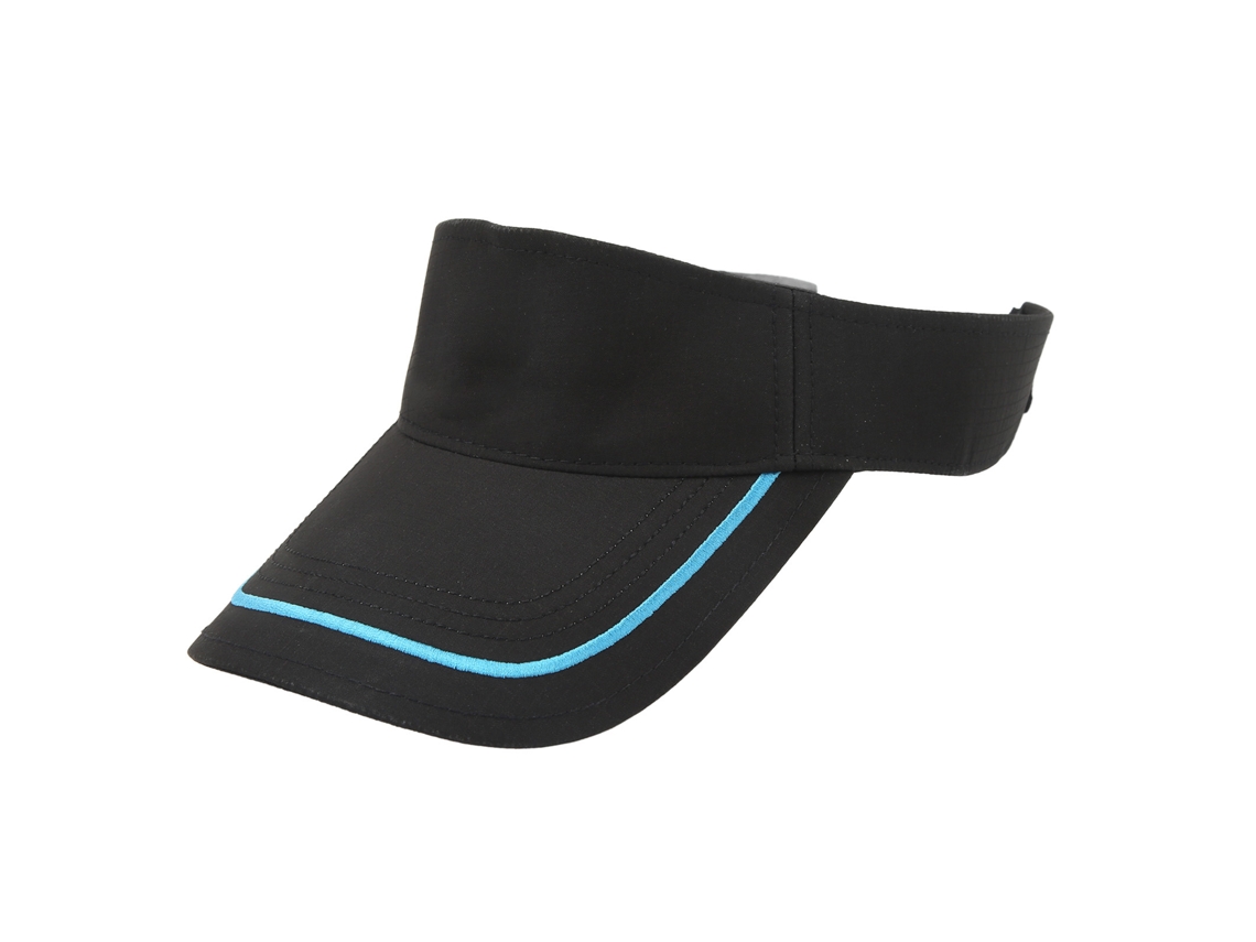 Omni-gorra De Visera De Sol De Algodón Con Borde Ancho Ajustable Para Actividades Al Aire Libre Negro