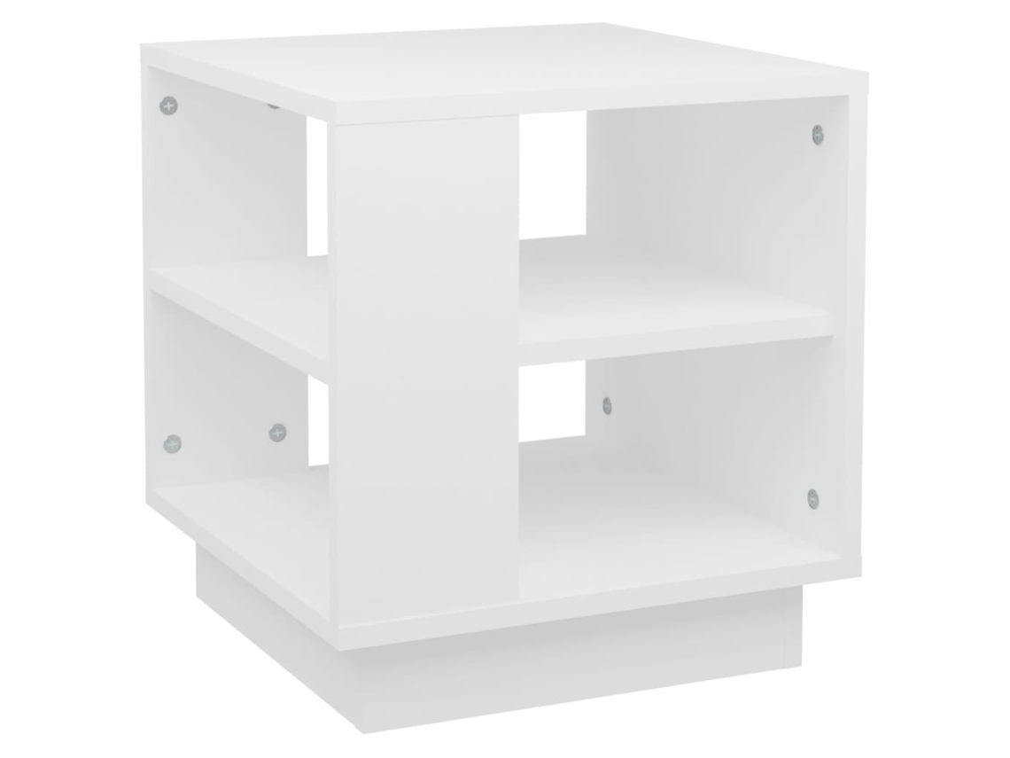 Mesa de centro 40x40x43 cm Madera procesada Blanco MAISON EXCLUSIVE