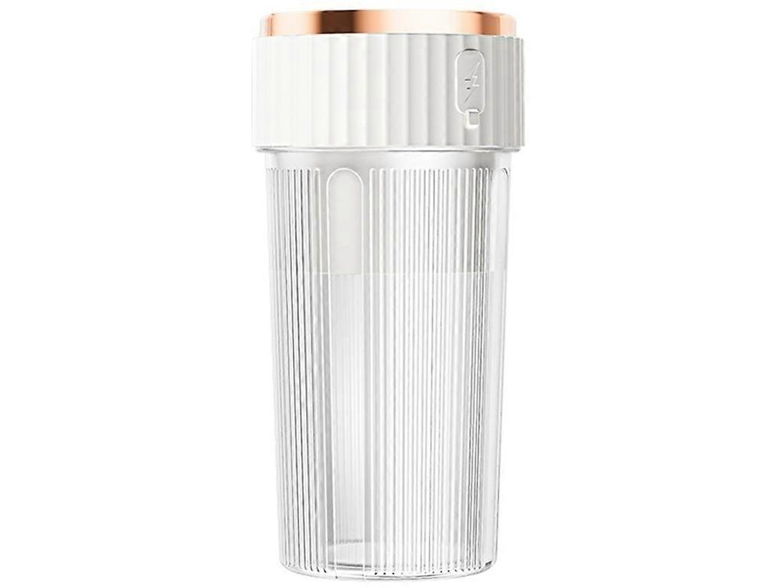 Vaso De Jugo Mini Exprimidor Eléctrico Recargable Licuadora De Frutas Multifuncional Doméstica Portátil Pequeño Gusshious Blanco