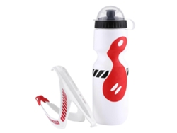 Garrafa De Água De 650ml Com Suporte Para Ciclismo E Mountain Bike