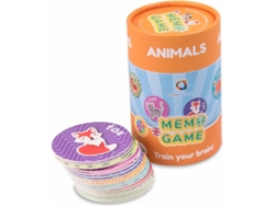 Juego de Memoria AMBARSCIENCE Memo Game - Animales (Edad Minima: 3 años)