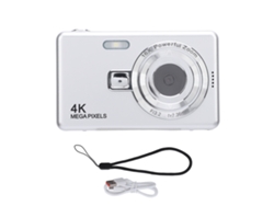 2026-cámara Digital 4k Con Pantalla 2.4 Pulgadas, Zoom 16x, Selfie Y Portátil, Cámara De Bolsillo