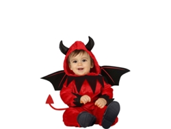 Disfraz de Bebé GUIRCA Diablo Rojo  (18 - 24 meses)